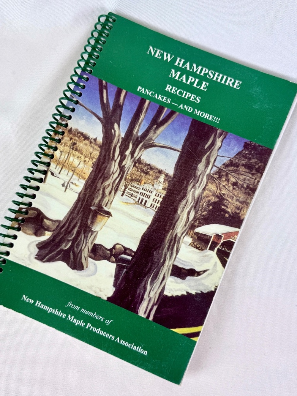 2010 New Hampshire Maple Producers Recipes Cookbook Spiral Bound